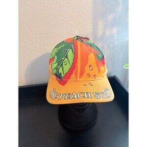 Vintage Hanes 1996 Olympic Games Atlanta Georgia Orange Snap Back Hat